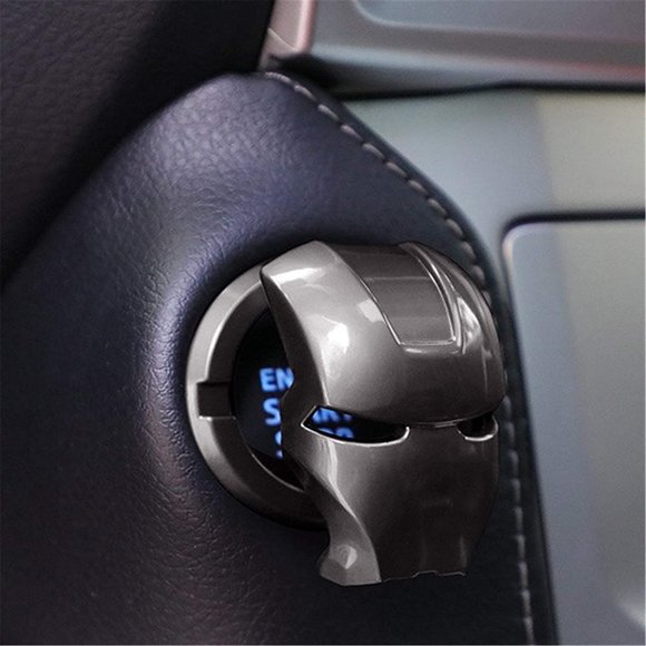 NWT Iron Man Car Push Start Cover - Picture 1 of 7